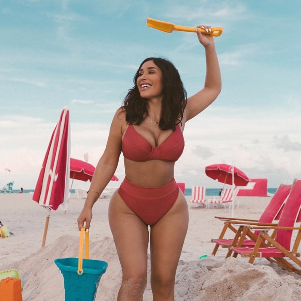 Beachbabe ribbed bikini